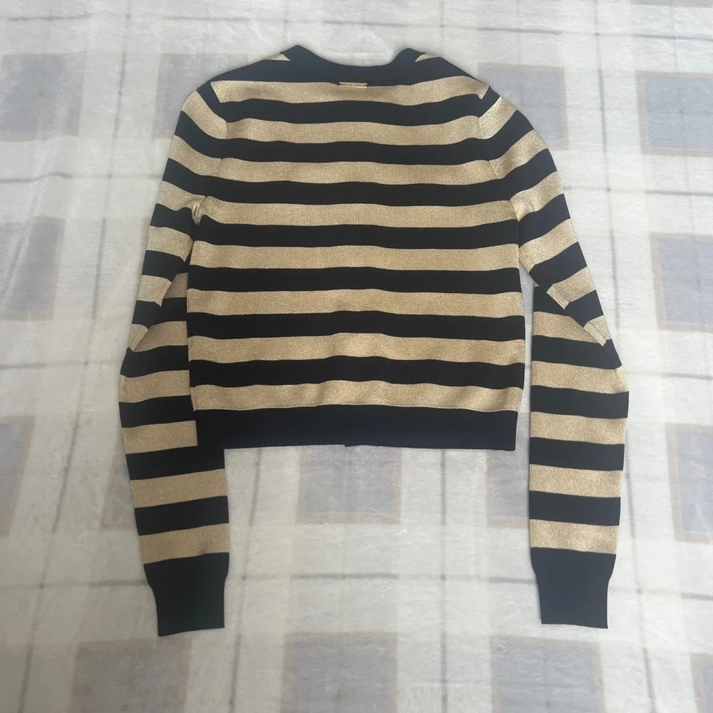 Michael Kors Metallic Striped Skirt & Cardigan Bundle - Picture 11 of 12